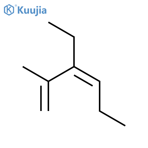 1,3-Hexadiene, 3-ethyl-2-methyl-, (3Z)- structure