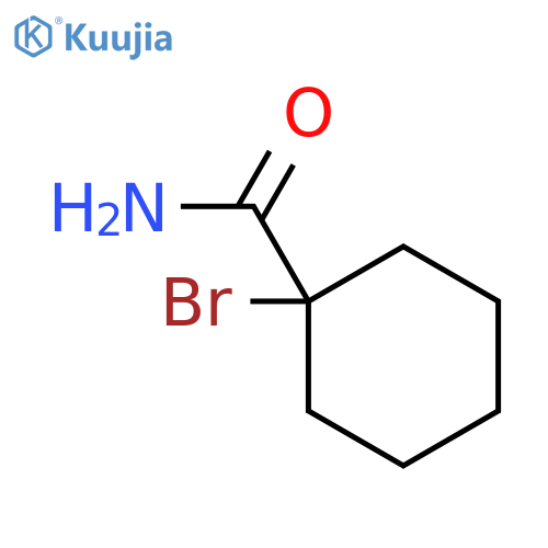 1-bromocyclohexanecarboxamide structure