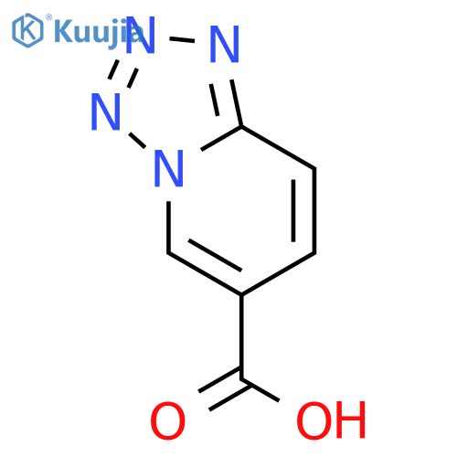 Tetrazolo1,5-apyridine-6-carboxylic acid structure