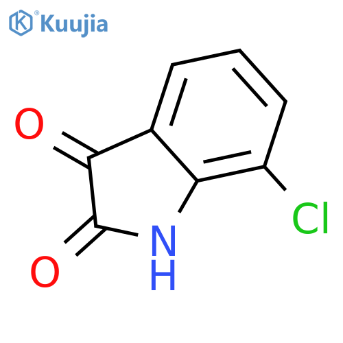 7-chloro-2,3-dihydro-1H-indole-2,3-dione structure