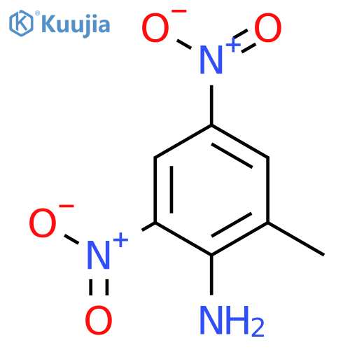 2-methyl-4,6-dinitroaniline structure