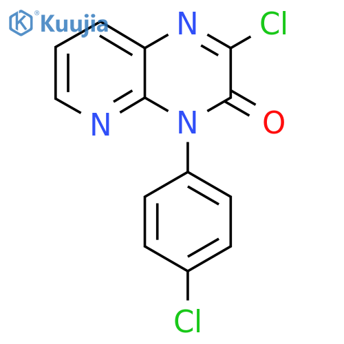 2-Chloro-4-(4-chlorophenyl)pyrido[2,3-B]pyrazin-3(4H)-one structure