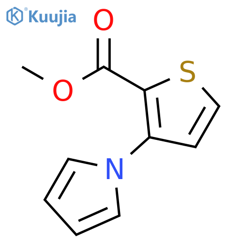 Methyl 3-(1H-Pyrrol-1-yl)-2-thiophenecarboxylate structure