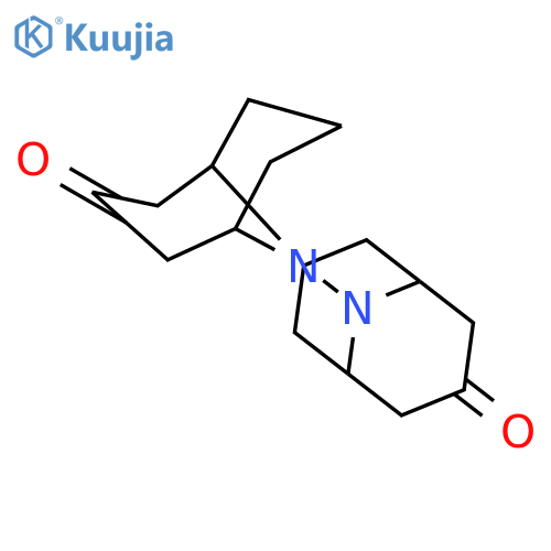 bis(9-azabicyclo[3.3.1]nonan-3-one-9-yl) structure