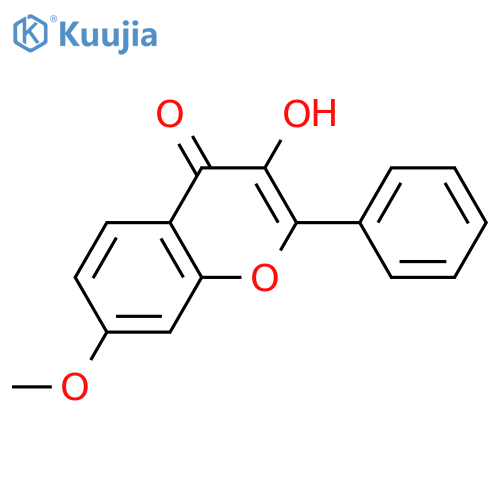 7-Methoxyflavonol structure