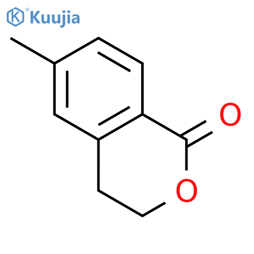 1H-2-Benzopyran-1-one, 3,4-dihydro-6-methyl- structure