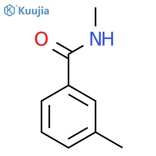 Benzamide,N,3-dimethyl- structure