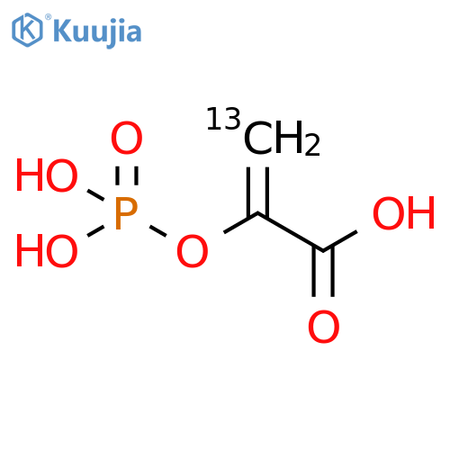 2-Propenoic-3-13C acid, 2-(phosphonooxy)- (9CI) structure