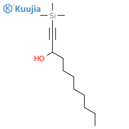 1-Undecyn-3-ol, 1-(trimethylsilyl)-, (R)- structure
