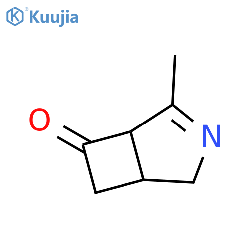 3-AZABICYCLO[3.2.0]HEPT-3-EN-6-ONE, 4-METHYL- structure