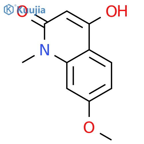 4-Hydroxy-7-methoxy-1-methylquinolin-2(1H)-one structure
