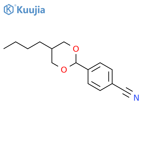 4-(5-Butyl-1,3-dioxan-2-yl)benzonitrile structure