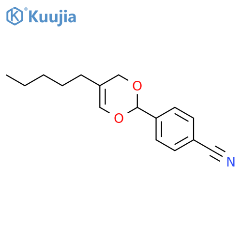 2-(4-Cyanophenyl)-5-n-pentyl-1,3-dioxine structure