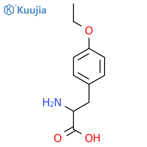 2-amino-3-(4-ethoxyphenyl)propanoic acid structure