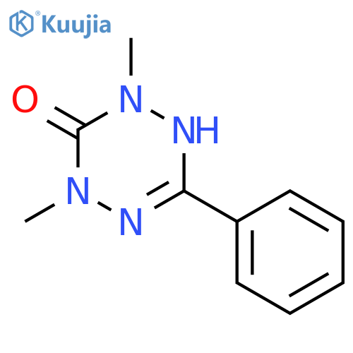 1,2,4,5-Tetrazin-3(2H)-one, 1,4-dihydro-2,4-dimethyl-6-phenyl- structure