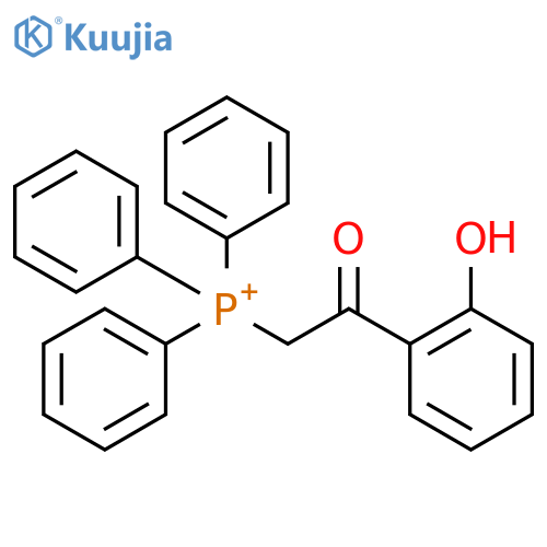 Phosphonium, [2-(2-hydroxyphenyl)-2-oxoethyl]triphenyl- structure