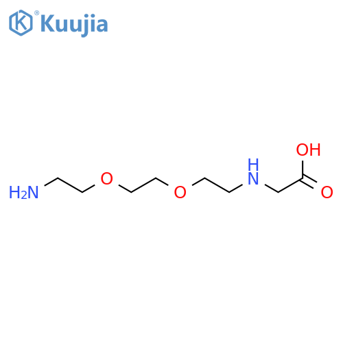 2-({2-2-(2-aminoethoxy)ethoxyethyl}amino)acetic acid structure