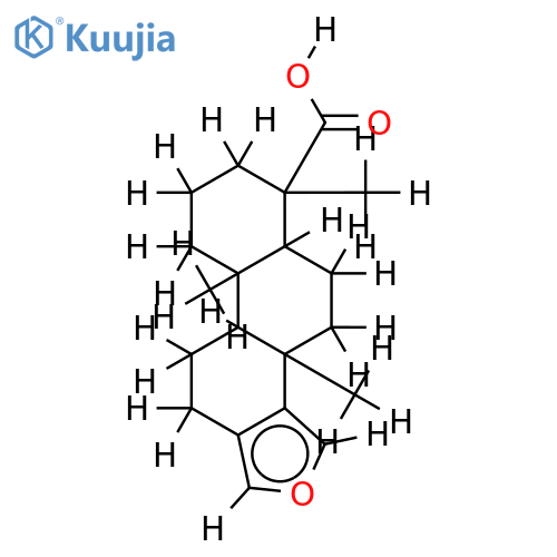 13(16),14-Spongiadien-19-oic acid structure