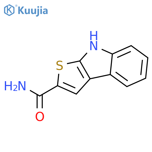 8H-Thieno[2,3-b]indole-2-carboxamide structure