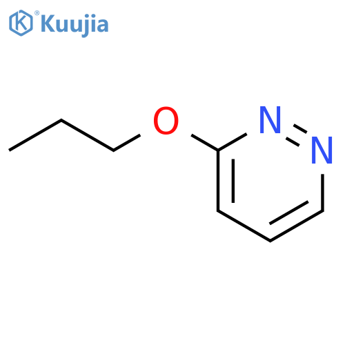 3-Propoxypyridazine structure