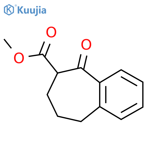 methyl 5-oxo-6,7,8,9-tetrahydro-5H-benzo7annulene-6-carboxylate structure
