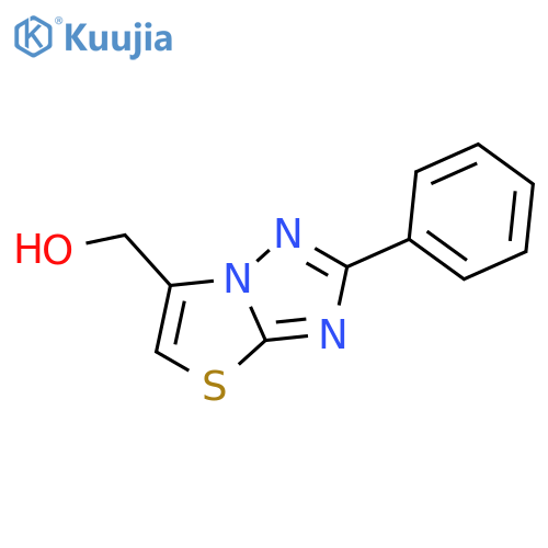 THIAZOLO[3,2-B][1,2,4]TRIAZOLE-6-METHANOL, 2-PHENYL- structure