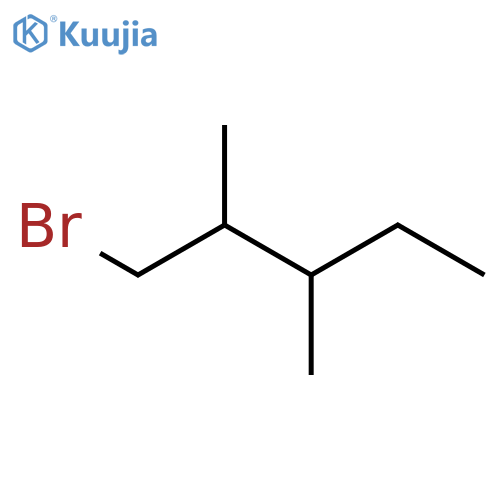 Pentane, 1-bromo-2,3-dimethyl- structure