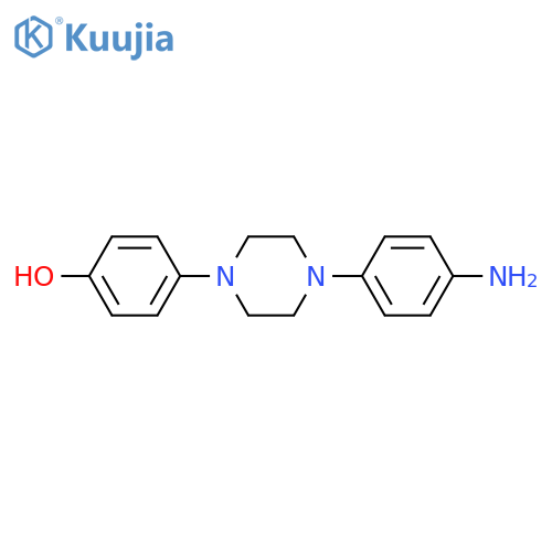 4-4-(4-Aminophenyl)-1-piperazinylphendiamineol structure
