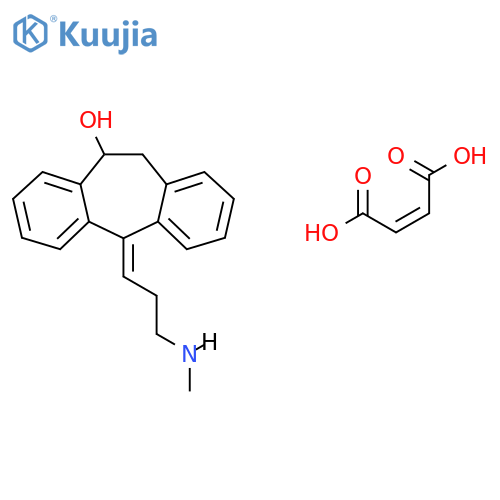 10-Hydroxy Nortriptyline Maleate structure