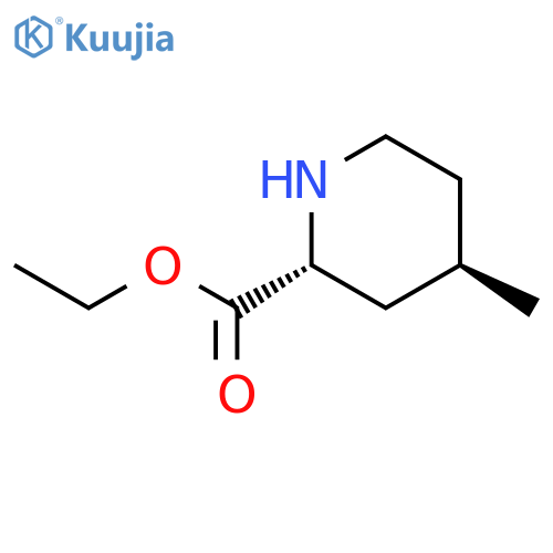 ethyl trans-4-methylpiperidine-2-carboxylate structure