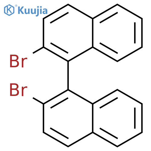 2-bromo-1-(2-bromo-1-naphthyl)naphthalene structure