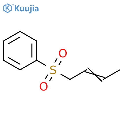 Benzene, (2-butenylsulfonyl)- structure