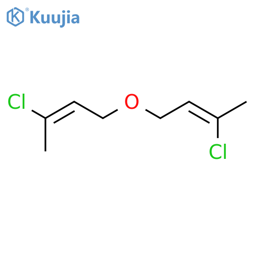 2-BUTENE, 1,1'-OXYBIS[3-CHLORO- structure
