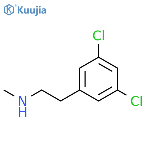 2-(3,5-dichlorophenyl)ethyl(methyl)amine structure