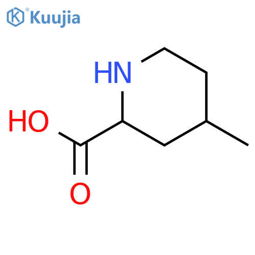 trans-4-methylpiperidine-2-carboxylic acid structure