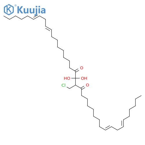 rac-1,2-Dilinoleoyl-3-chloropropanediol structure