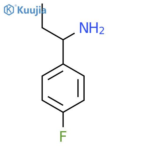 1-(4-Fluorophenyl)propan-1-amine structure