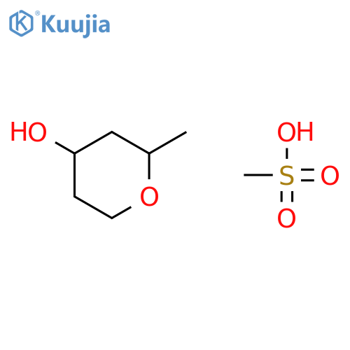 2-methyloxan-4-yl methanesulfonate structure
