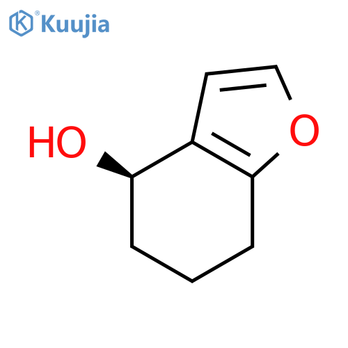 4-Benzofuranol, 4,5,6,7-tetrahydro-, (4R)- structure