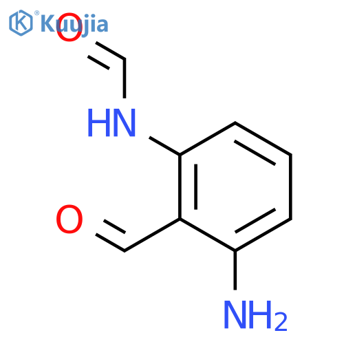 Formamide, N-(3-amino-2-formylphenyl)- structure