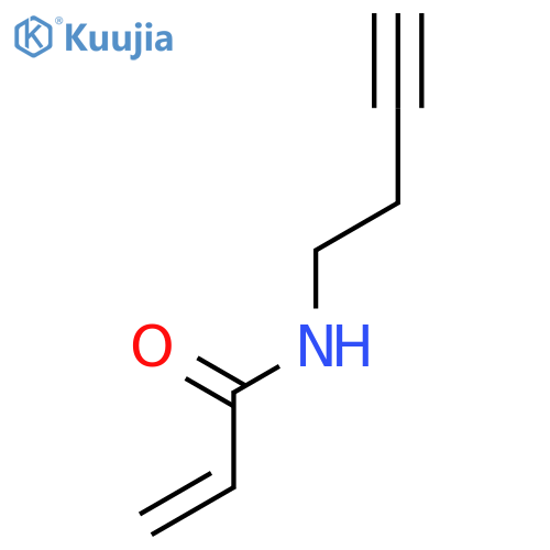 2-PROPENAMIDE, N-3-BUTYNYL- structure