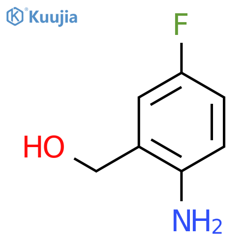 4-Fluoro-2-hydroxymethylaniline structure