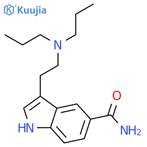 N,N-Dipropyl-5-carboxamidotryptamine structure