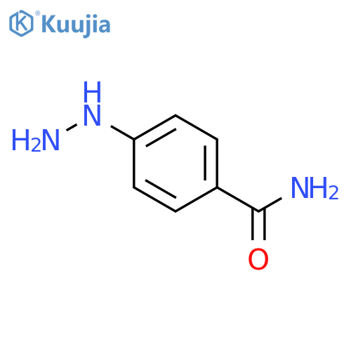 4-hydrazinylbenzamide structure