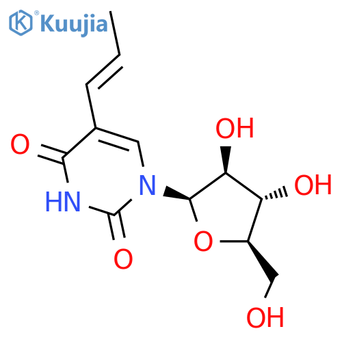 2,4(1H,3H)-Pyrimidinedione,1-b-D-arabinofuranosyl-5-(1-propen-1-yl)- structure