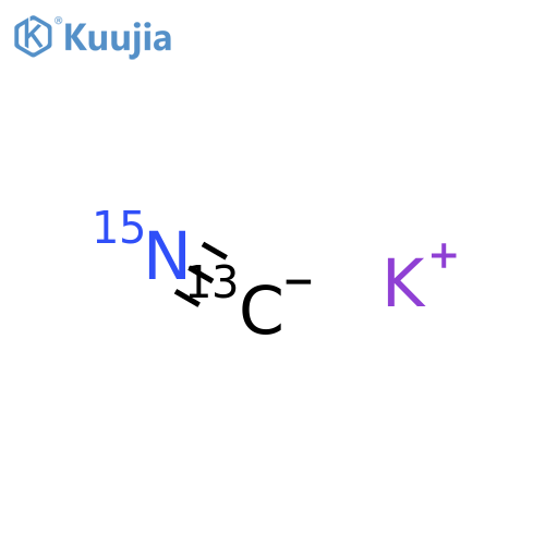 Potassium Cyanide-13C,15N structure