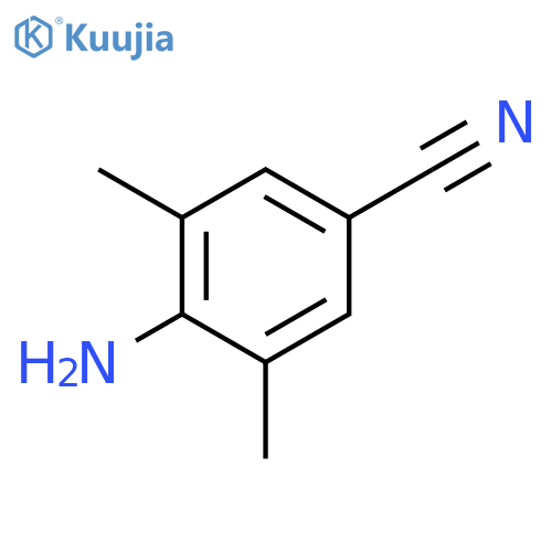 4-Amino-3,5-dimethylbenzonitrile structure