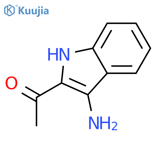 Ethanone,1-(3-amino-1H-indol-2-yl)- structure