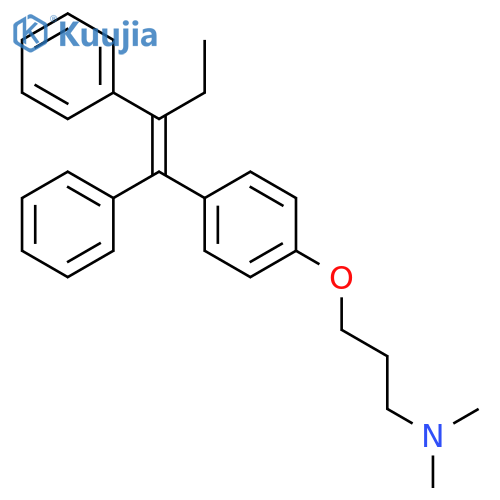 1-PROPANAMINE, 3-[4-(1,2-DIPHENYL-1-BUTENYL)PHENOXY]-N,N-DIMETHYL- structure