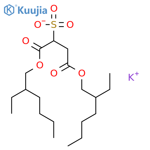 Docusate potassium structure